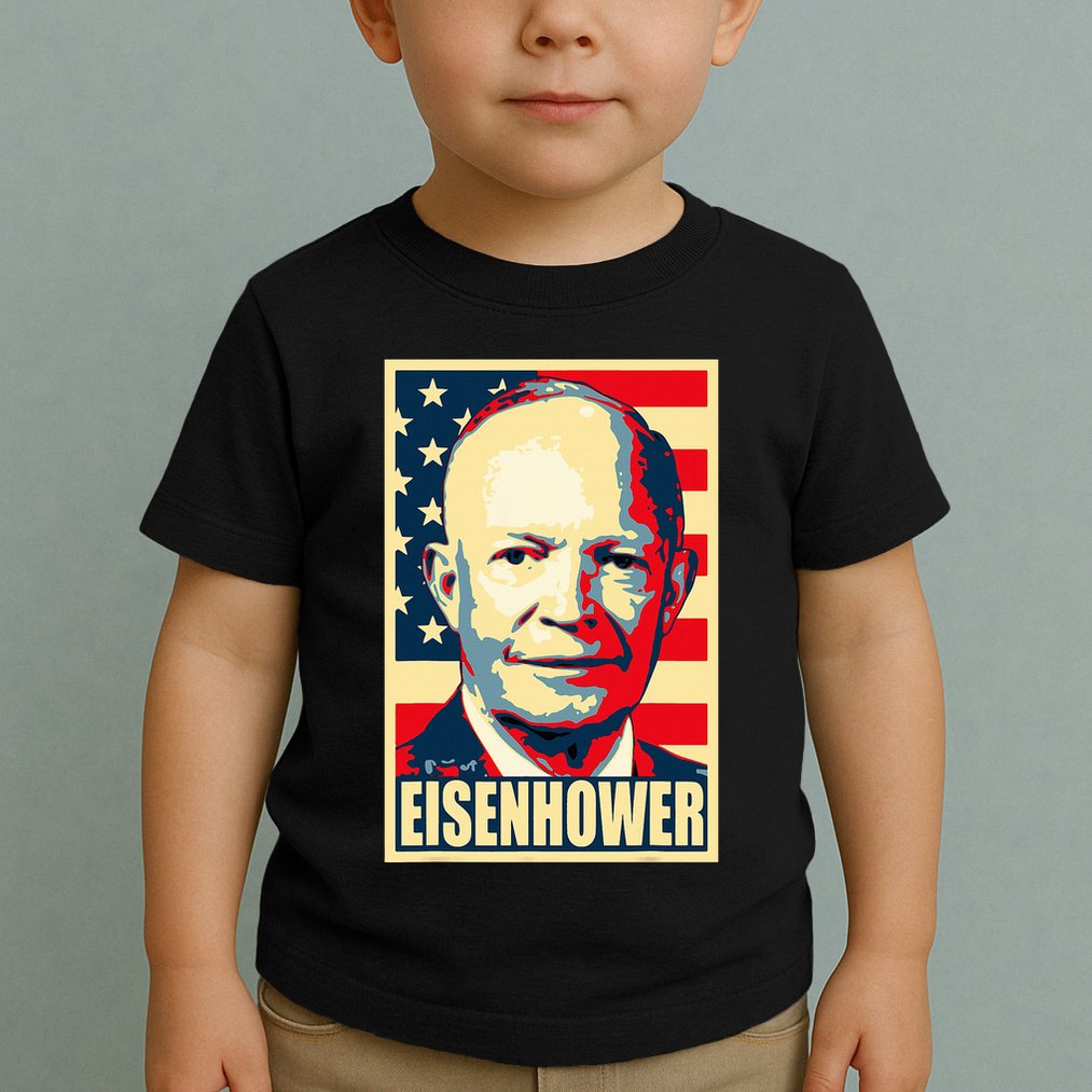Dwight D. Eisenhower Propaganda Poster Toddler T-Shirt