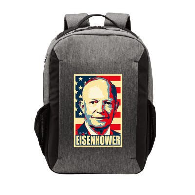 Dwight D. Eisenhower Propaganda Poster Vector Backpack