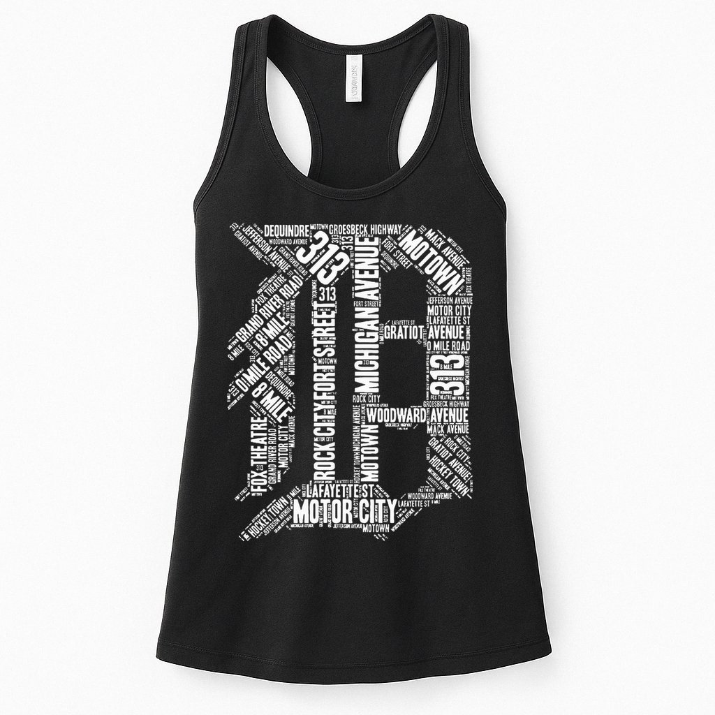 Detroit Womens Tank Top