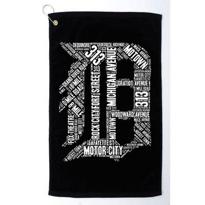 Detroit Golf Towel
