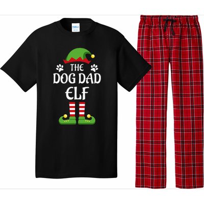 Dog Dad Elf Family Matching Group Christmas Pajama Set