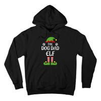 Dog Dad Elf Family Matching Group Christmas Tall Hoodie