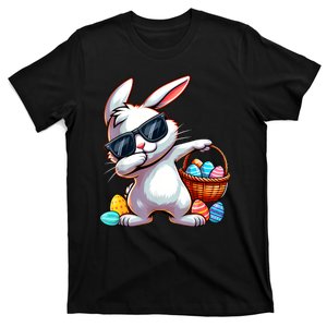 Dab Dabbing Easter Rabbit Bunny Egg Hunting T-Shirt