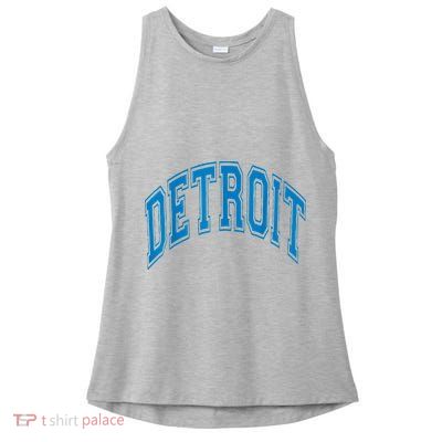 Detroit Ladies PosiCharge Tri-Blend Wicking Tank