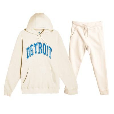 Detroit Premium Hooded Sweatsuit Set