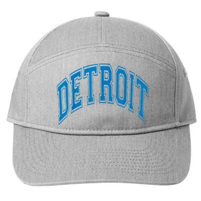 Detroit 7-Panel Snapback Hat