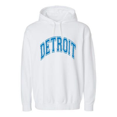 Detroit Garment-Dyed Fleece Hoodie