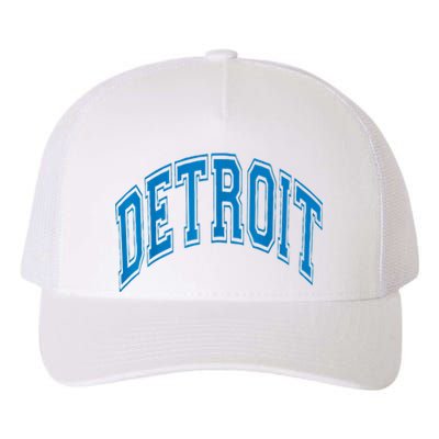 Detroit Yupoong Adult 5-Panel Trucker Hat