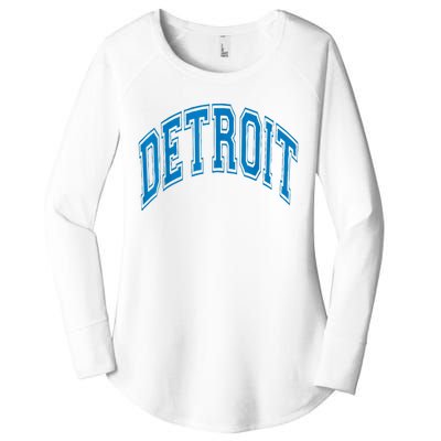 Detroit Women's Perfect Tri Tunic Long Sleeve Shirt