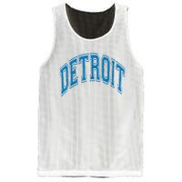 Detroit Mesh Reversible Basketball Jersey Tank