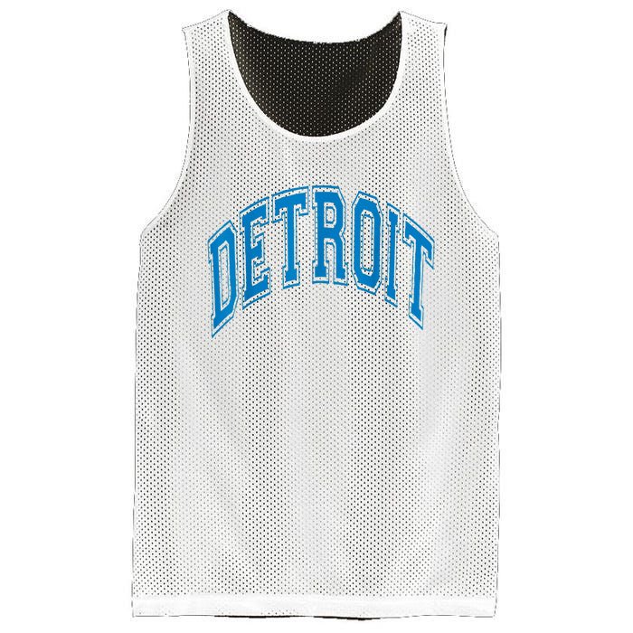 Detroit Mesh Reversible Basketball Jersey Tank