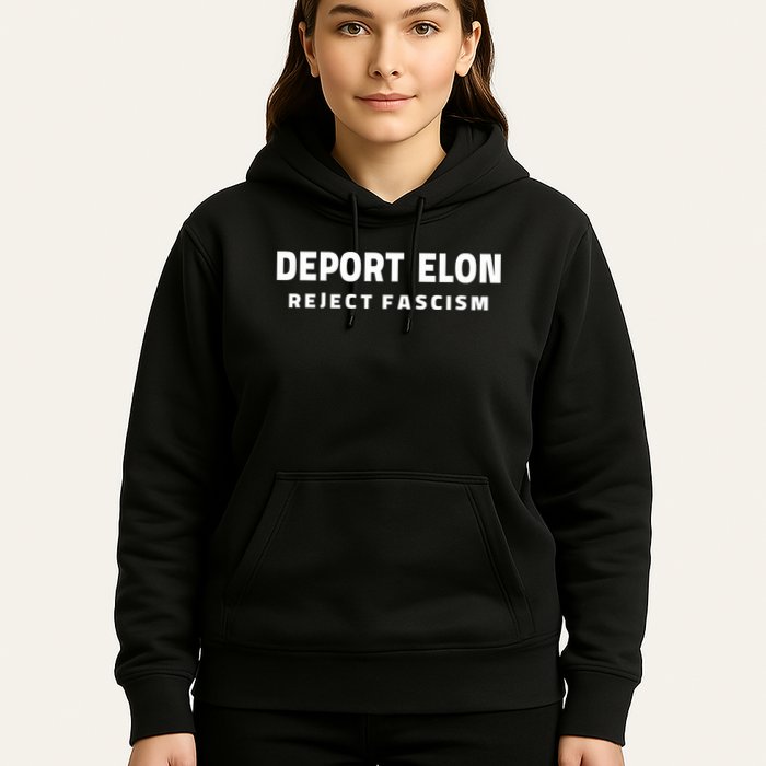Deport Deporte Elon Reject Fascism Hoodie