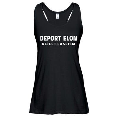 Deport Deporte Elon Reject Fascism Ladies Essential Flowy Tank