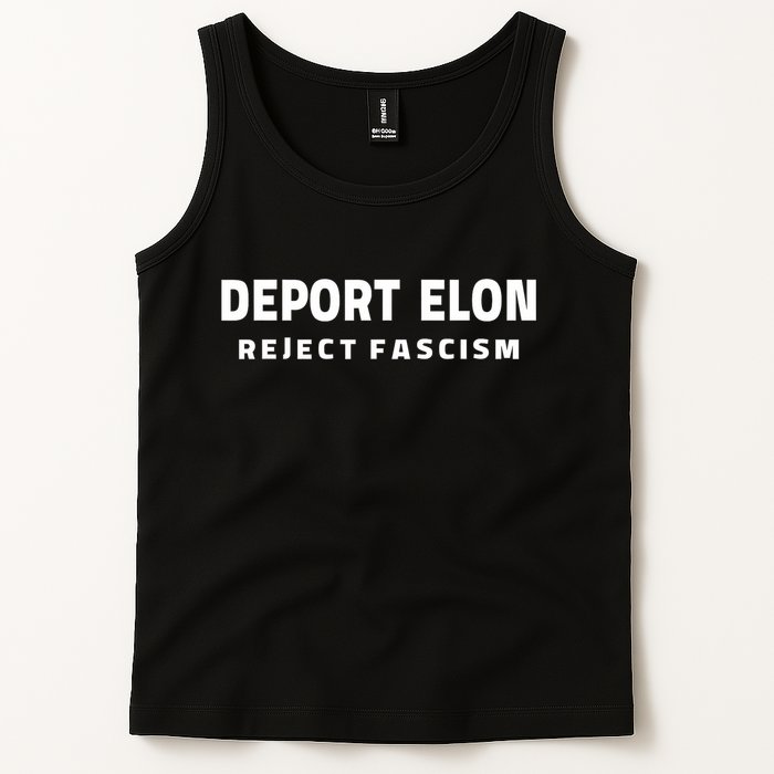 Deport Deporte Elon Reject Fascism Tank Top