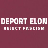Deport Deporte Elon Reject Fascism 16oz Travel Tumbler