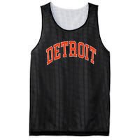 Detroit Mesh Reversible Basketball Jersey Tank