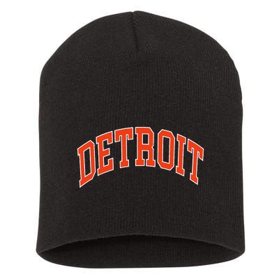 Detroit Short Acrylic Beanie