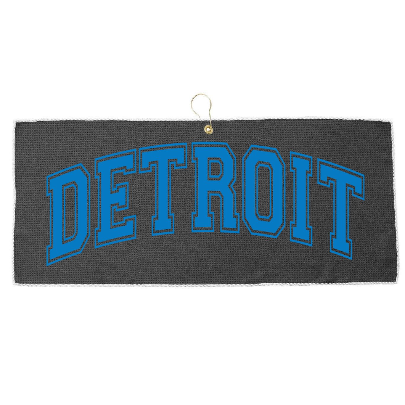 Detroit Large Microfiber Waffle Golf Towel