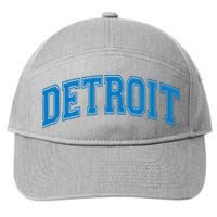 Detroit 7-Panel Snapback Hat