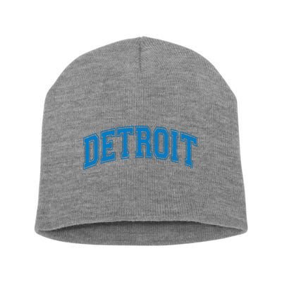 Detroit Short Acrylic Beanie