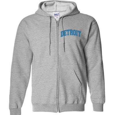 Detroit Full Zip Hoodie