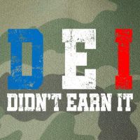 Dei DidnT Earn It Funny Legacy Tie Dye Trucker Hat