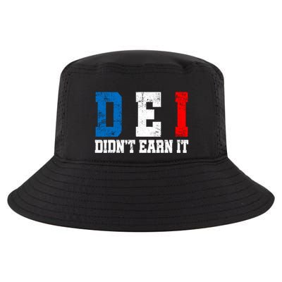 Dei DidnT Earn It Funny Cool Comfort Performance Bucket Hat