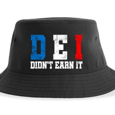 Dei DidnT Earn It Funny Sustainable Bucket Hat