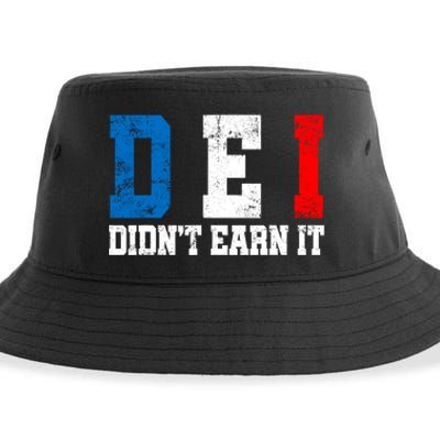 Dei DidnT Earn It Funny Sustainable Bucket Hat