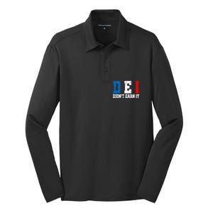 Dei DidnT Earn It Funny Silk Touch Performance Long Sleeve Polo