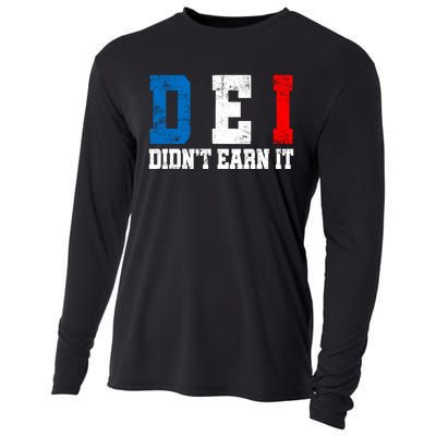 Dei DidnT Earn It Funny Cooling Performance Long Sleeve Crew