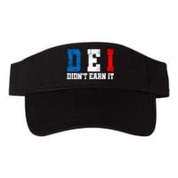 Dei DidnT Earn It Funny Valucap Bio-Washed Visor