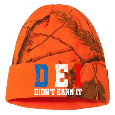 Dei DidnT Earn It Funny Kati Licensed 12" Camo Beanie