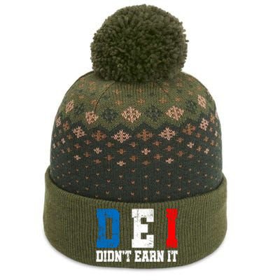 Dei DidnT Earn It Funny The Baniff Cuffed Pom Beanie