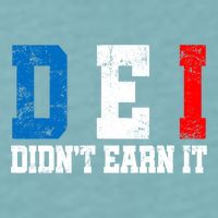 Dei DidnT Earn It Funny Sueded Cloud Jersey T-Shirt