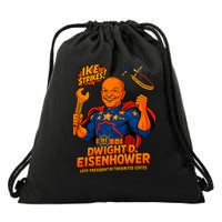 Dwight D. Eisenhower The Presidential Chronicles Drawstring Bag