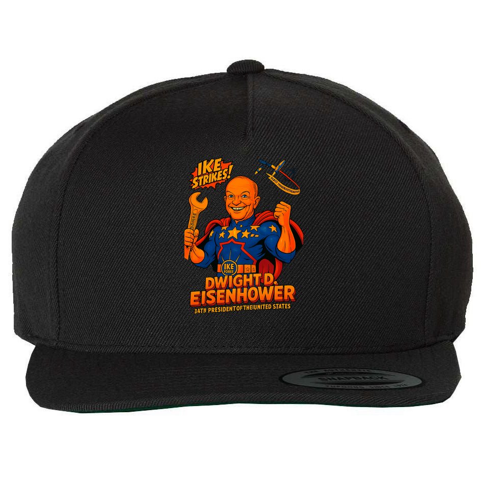 Dwight D. Eisenhower The Presidential Chronicles Wool Snapback Cap