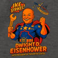 Dwight D. Eisenhower The Presidential Chronicles Vector Backpack