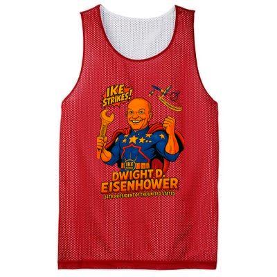 Dwight D. Eisenhower The Presidential Chronicles Mesh Reversible Basketball Jersey Tank