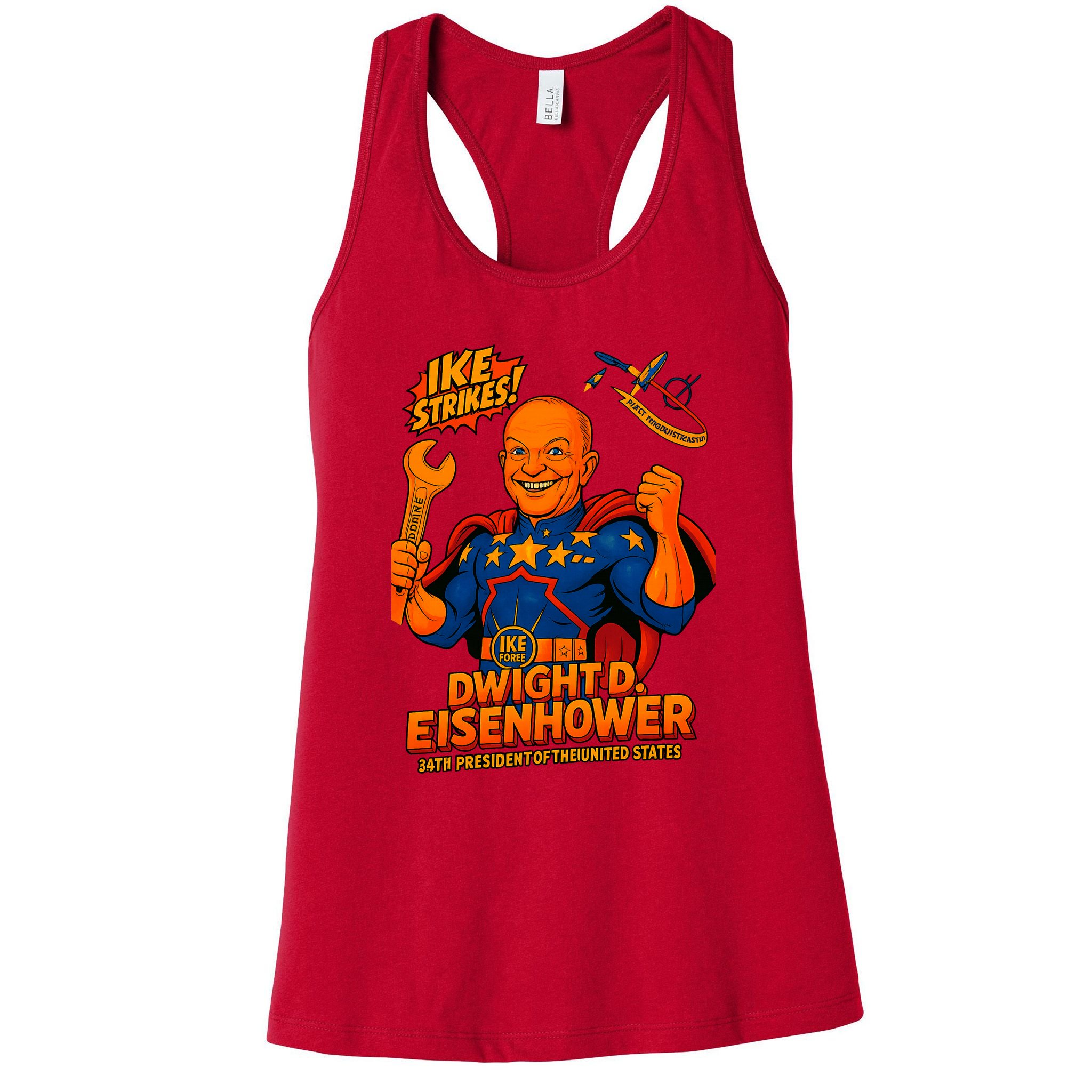 Dwight D. Eisenhower The Presidential Chronicles Womens Tank Top