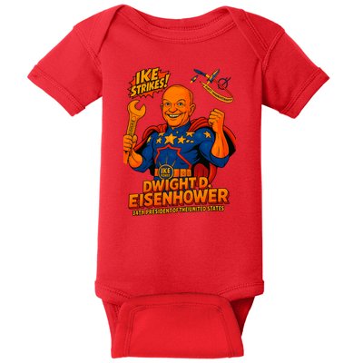 Dwight D. Eisenhower The Presidential Chronicles Baby Bodysuit
