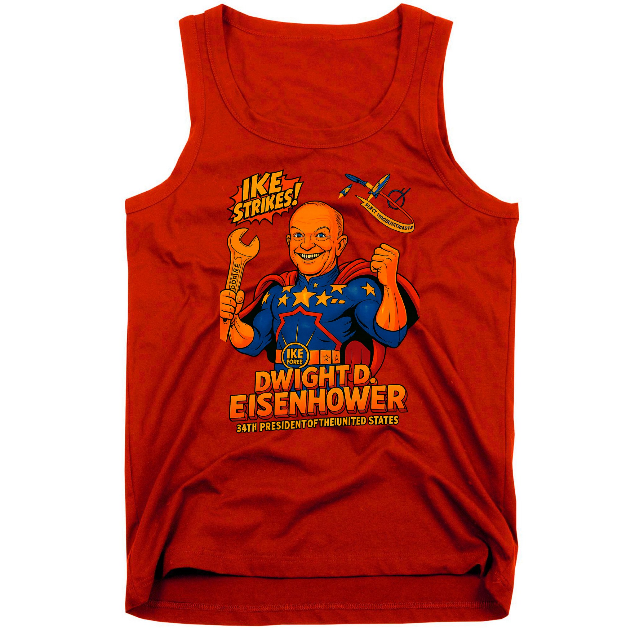 Dwight D. Eisenhower The Presidential Chronicles Tank Top
