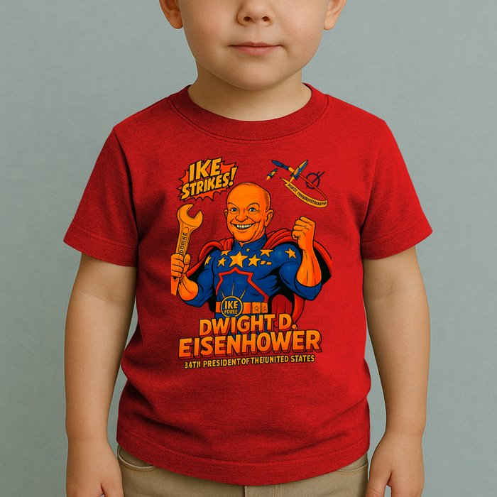 Dwight D. Eisenhower The Presidential Chronicles Toddler T-Shirt