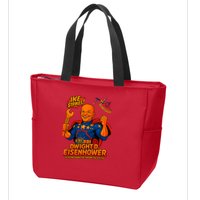 Dwight D. Eisenhower The Presidential Chronicles Zip Tote Bag