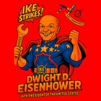 Dwight D. Eisenhower The Presidential Chronicles Zip Tote Bag