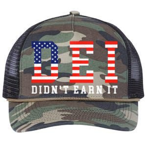 Dei DidnT Earn It Funny Retro Rope Trucker Hat Cap