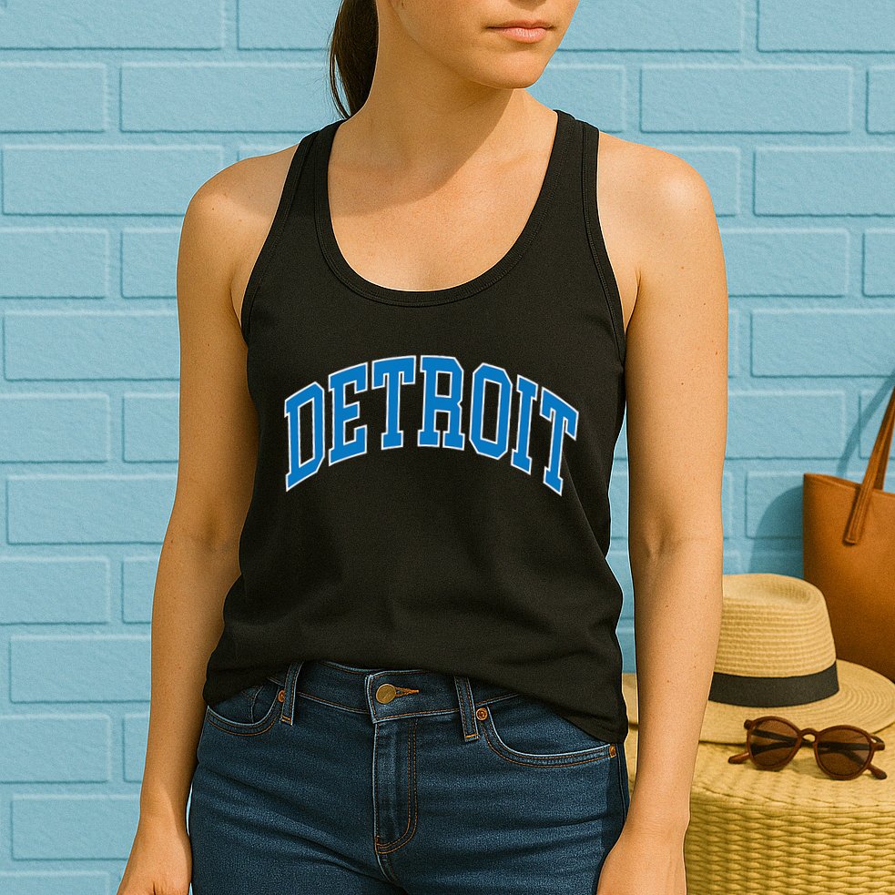 Detroit Womens Tank Top
