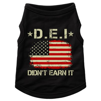 Dei DidnT Earn It Funny Doggie Tank