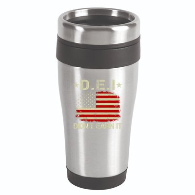 Dei DidnT Earn It Funny 16oz Travel Tumbler