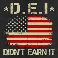 Dei DidnT Earn It Funny Golf Towel